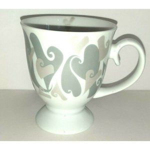 Gray Heart Mug Valentine 10 oz.